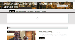 Desktop Screenshot of aauporegon.org