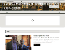 Tablet Screenshot of aauporegon.org